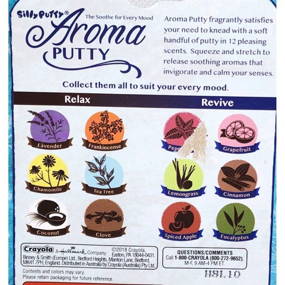 Silly Putty Other 28 Crayola Hallmark Silly Putty Eucalyptus Aroma Putty Poshmark